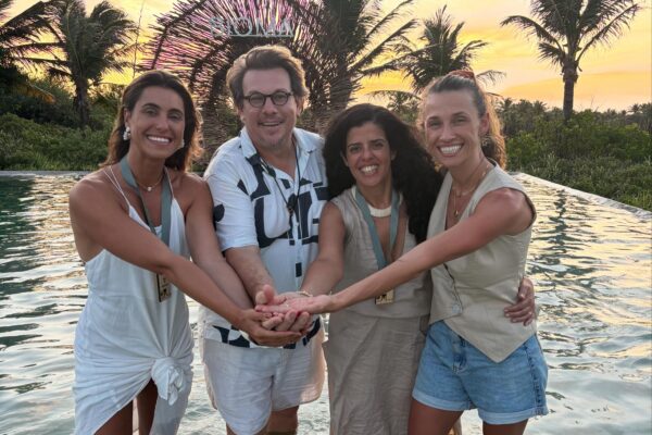 Bioma La Mar de Florianópolis participa de Conferência em São Miguel do Gostoso (RN) Luiza Gil Itamar Cechetto Cris Dios e Alyssa Rosa Foto Divulgacao