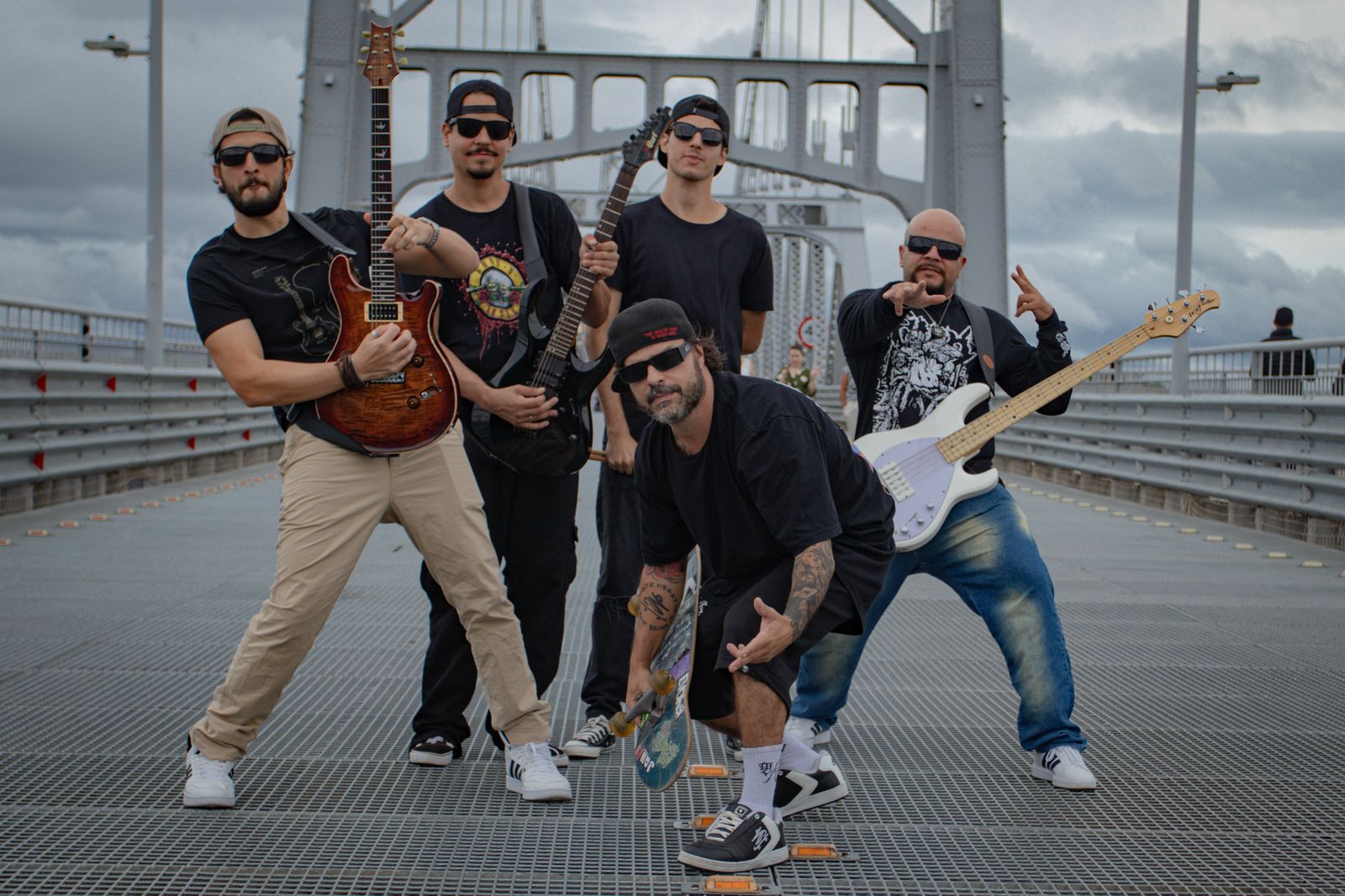 Músicos de Santa Catarina participam do Conexão Autoral 1 Banda Jah eh. Foto: divulgação
