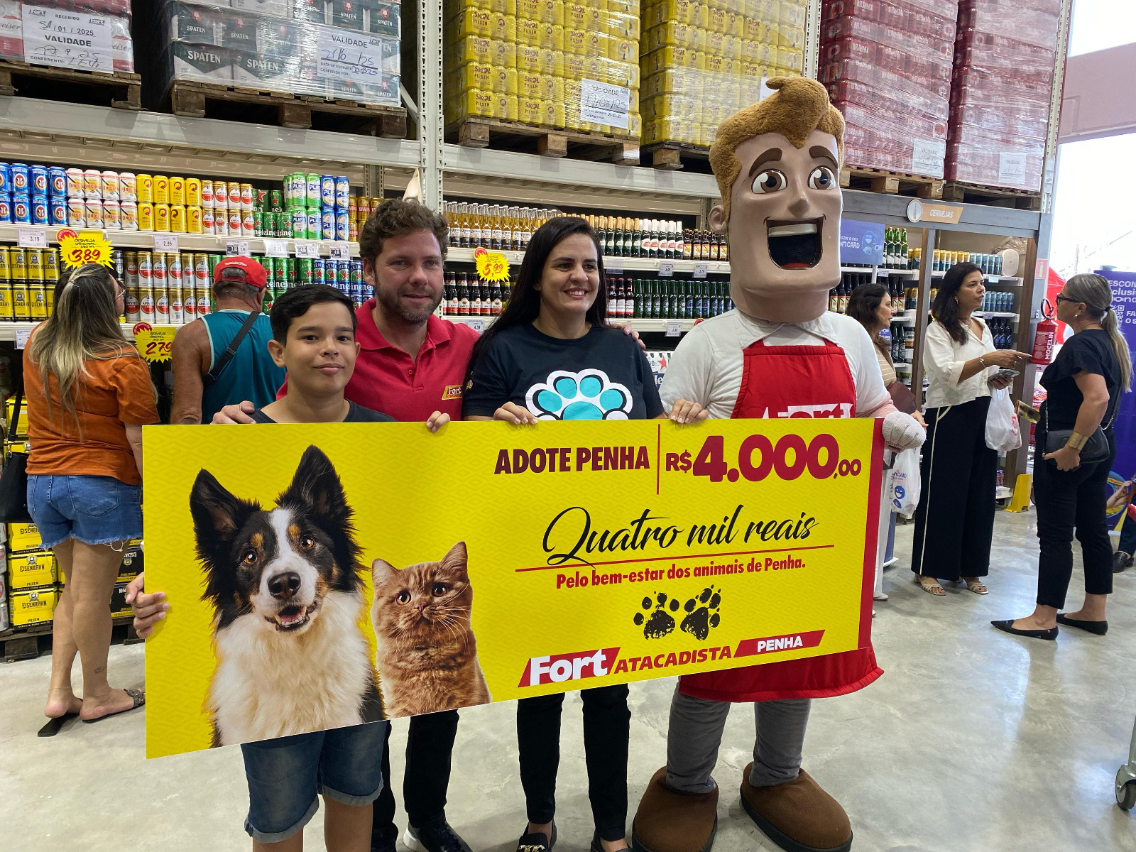 Fort Atacadista inaugura loja em Penha com doação para causa animal 1 WhatsApp Image 2025 04 02 at 22.26.32